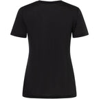 Women's short-sleeve SUPER.NATURAL W BERGGLÜCK TEE T-shirt, black