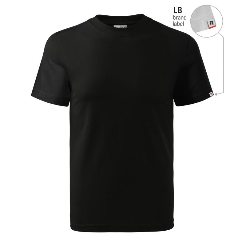 Malfini Base M MLI-R06LB T-shirt, black Clothing/Lifestyle/T-shirts/Malfini Malfini