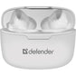 DEFENDER BLUETOOTH TWINS 903 IN-EAR HEADPHONES WHITE 63903 In preparation Your Sports Performance