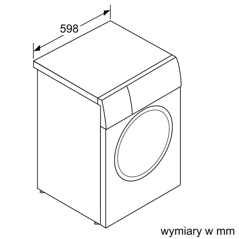 BOSCH WAN2813APL washing machine AGD - Produkty/Pralki wolnostojące Your Sports Performance