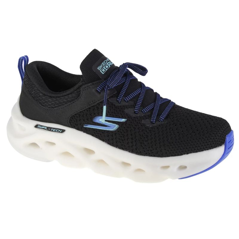 Skechers Go Run Swirl Tech-Dash Charge 128793-BLK Black 35.5 In preparation Your Sports Performance