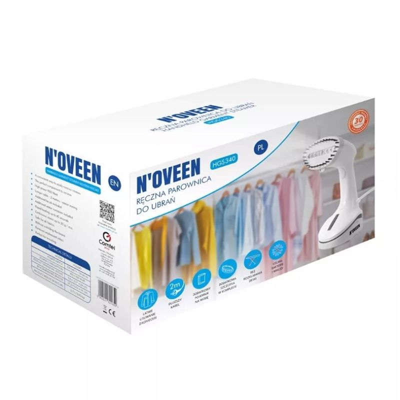 NOVEEN HGS340 Handheld Garment Steamer AGD - Produkty/Parownice Your Sports Performance
