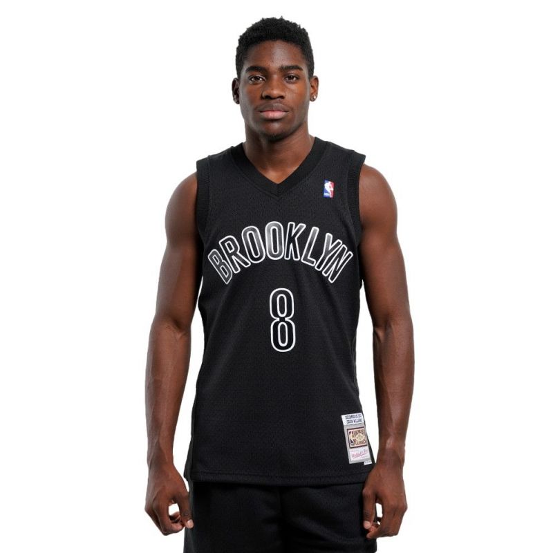 Mitchell &amp; Ness NBA Swingman Brooklyn Nets Deron Williams T-shirt M SMJY6513-BNE12DWMBLCK Clothing/Lifestyle/T-shirts/Mitchell & Ness Your Sports Performance