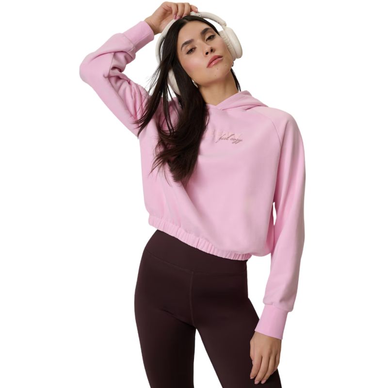 Women's sweatshirt 4F F2175 light pink 4FWSS26TSWSF2175 56S