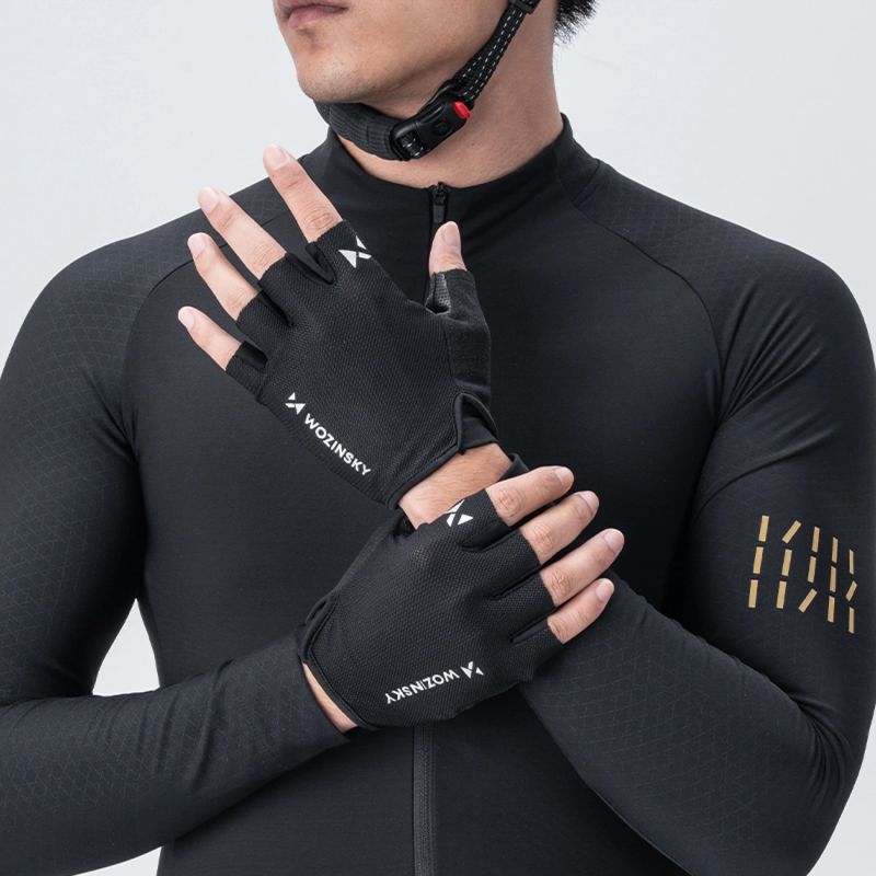 Wozinsky WRR-01XL Cycling Gloves Size XL - Black Wozinsky