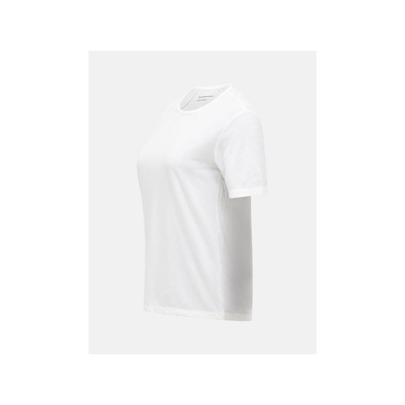 PEAK PERFORMANCE Women's Wool-Blend Shortsleeve White