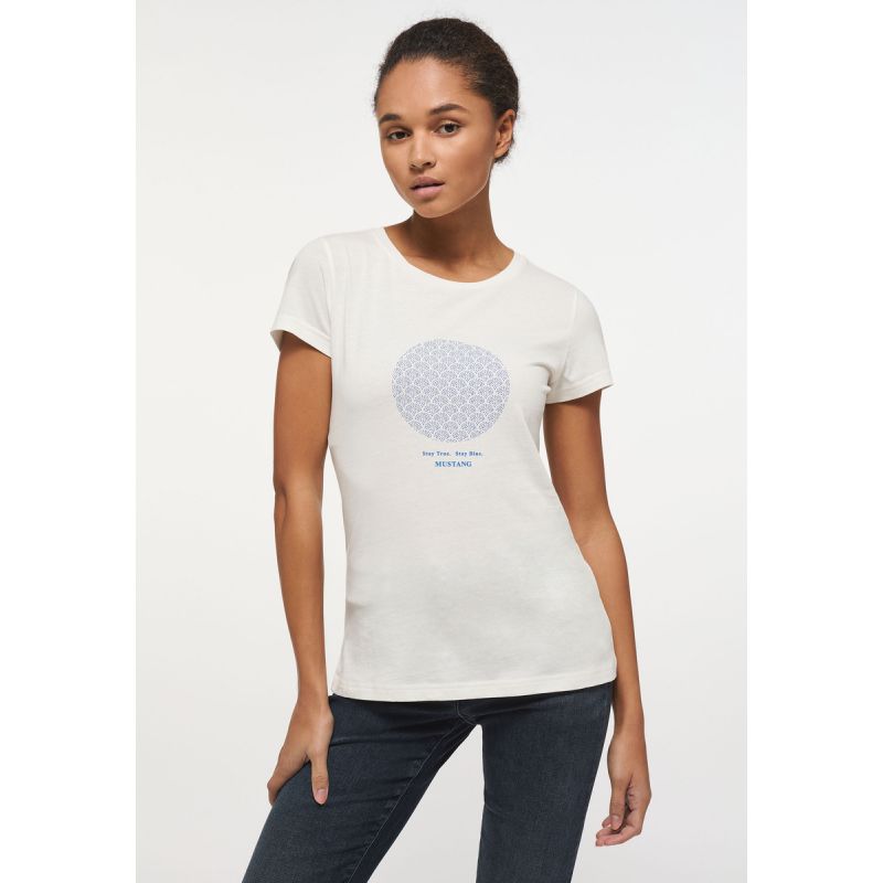 Mustang T-shirt Alexia C Chestprint W 1013383 2013 Clothing/Lifestyle/T-shirts/Mustang Your Sports Performance