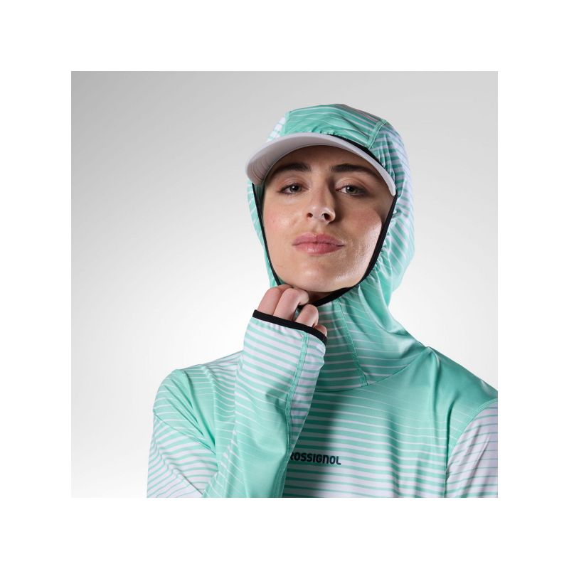 ROSSIGNOL Women's W Westweg Sun Hoodie Green