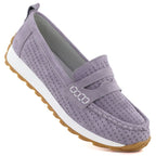 Sergio Leone SP009 Purple Suede Leather Moccasins To be categorized Your Sports Performance