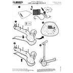 Replacement module for scooter Globber ELITE FLASHING LIGHT MODULE SET 523-001 Accessories/Skating/Akcesoria Your Sports Performance