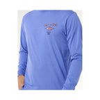 Men's RIP CURL Fade Out Icon L/S Tee Blue