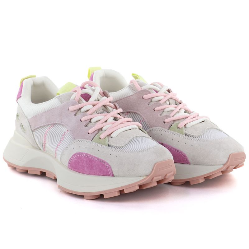 Women's pink suede leather shoes Vinceza 66725 Vinceza