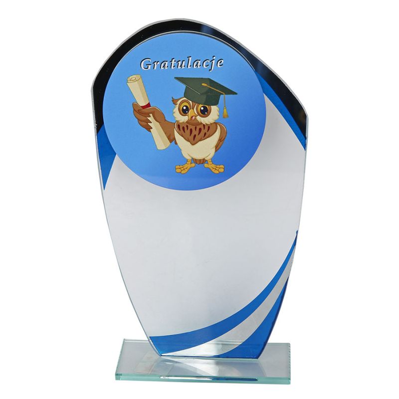 Glass trophy W552.09 To be categorized Your Sports Performance