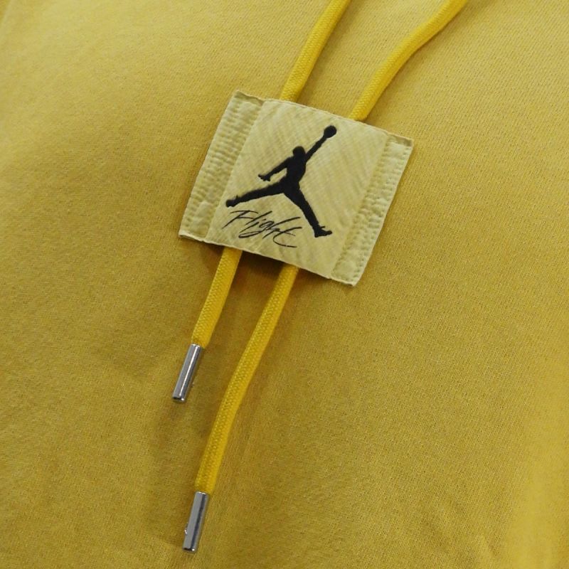 Air Jordan Essentials Statement Fleece Washed Pullover Hoodie Yellow Ocher - FB7290-752 Odzież/Odzież na co dzień Your Sports Performance