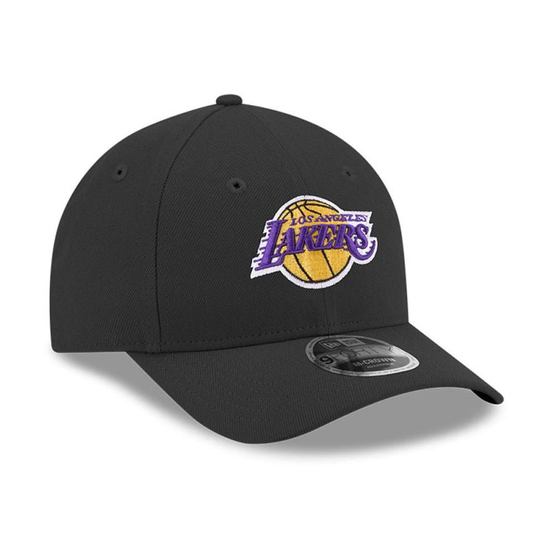 New Era 9FORTY Los Angeles Lakers NBA Team M-Crown Black Snapback Cap - 60755479 Odzież/Czapki/Czapki z daszkiem Your Sports Performance