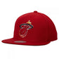 Mitchell &amp; Ness NBA Miami Heat Team Ground 2.0 Snapback Hwc Heat Cap HHSS3258-MHEYYPPPRED1 Clothing/Basketball/Mitchell & Ness Your Sports Performance