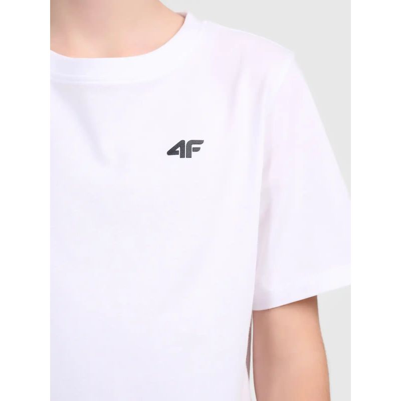 Boy's cotton T-shirt 4F 4FJWMM00TTSHM3603-10S