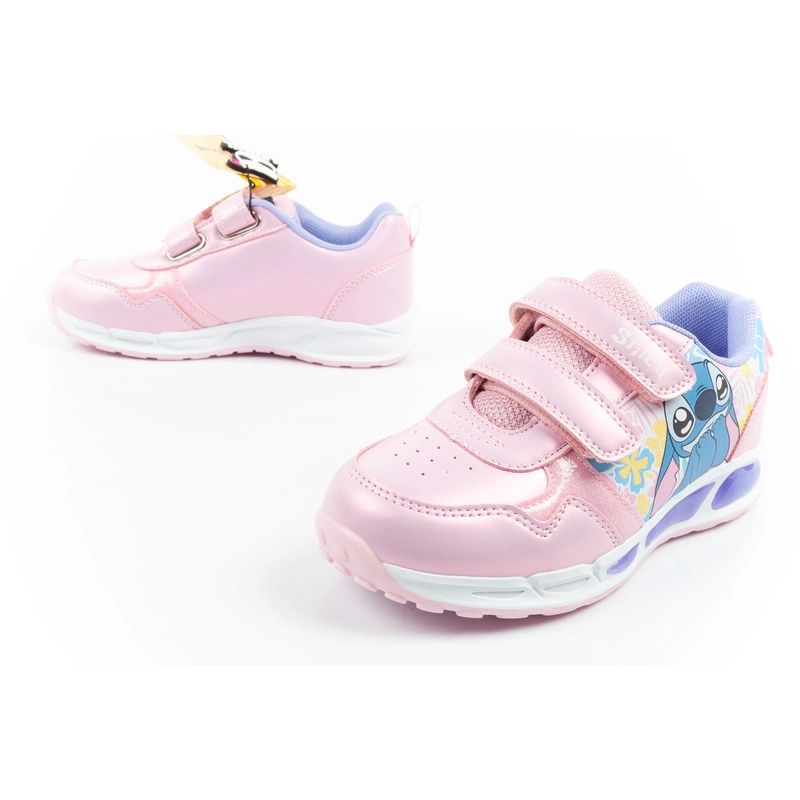 Leomil Stitch children's sports shoes, lightweight sneakers with Velcro LED Leomil
