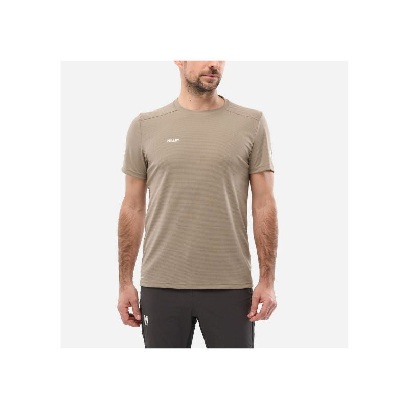 MILLET Fusion Ts Ss M men's t-shirt beige