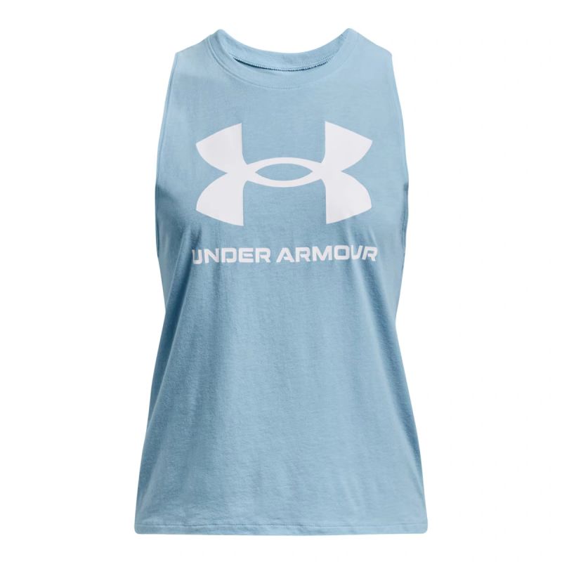 Women's UA LIVE SPORTSTYLE GRAPHIC TANK 1356297-490