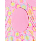 Girls' one-piece swimsuit 4F 4FJRSS26USWSF130-95A