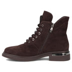 Women's brown leather ankle boots Filippo DBT8196