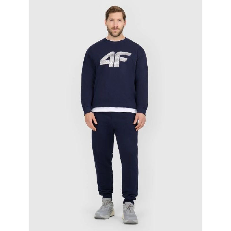 Men's sweatshirt without zipper and hood 4F 4FRMM00TSWSM2479-31S 4f