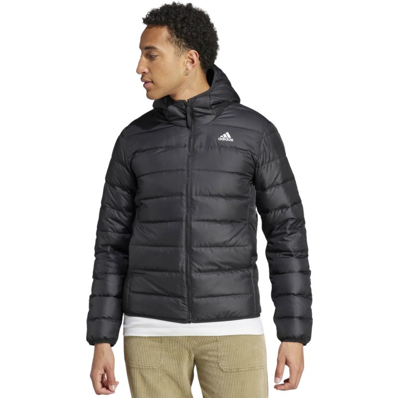 adidas Essentials Light Down Hooded M HZ5723 jacket Clothing/Lifestyle Adidas