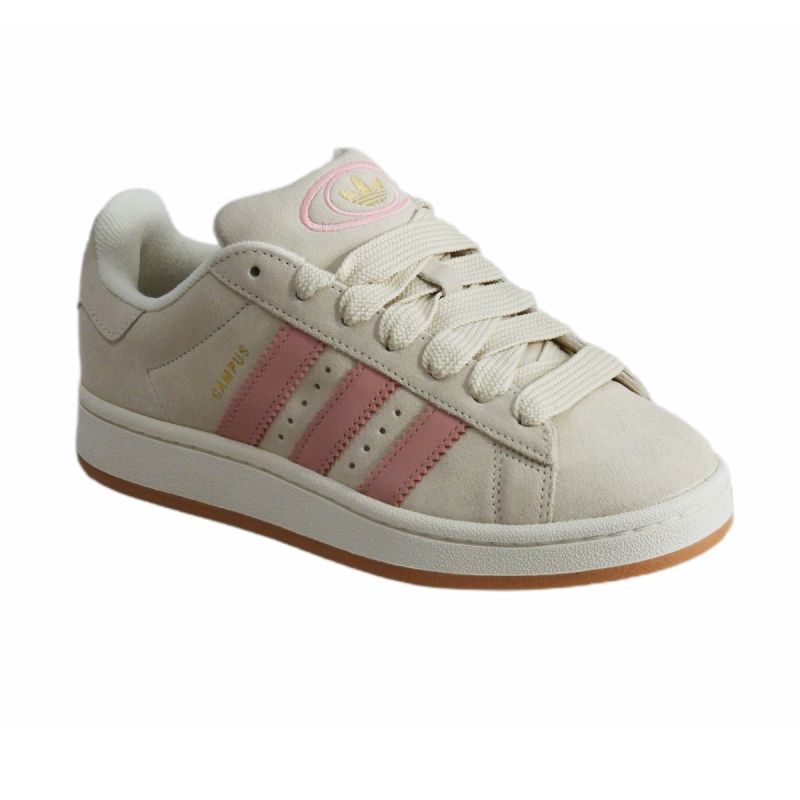 Adidas Campus 00s W Cream White / Glow Pink Women's Youth Sports Shoes - JI2752 Obuwie/Buty do koszykówki męskie/Adidas Your Sports Performance