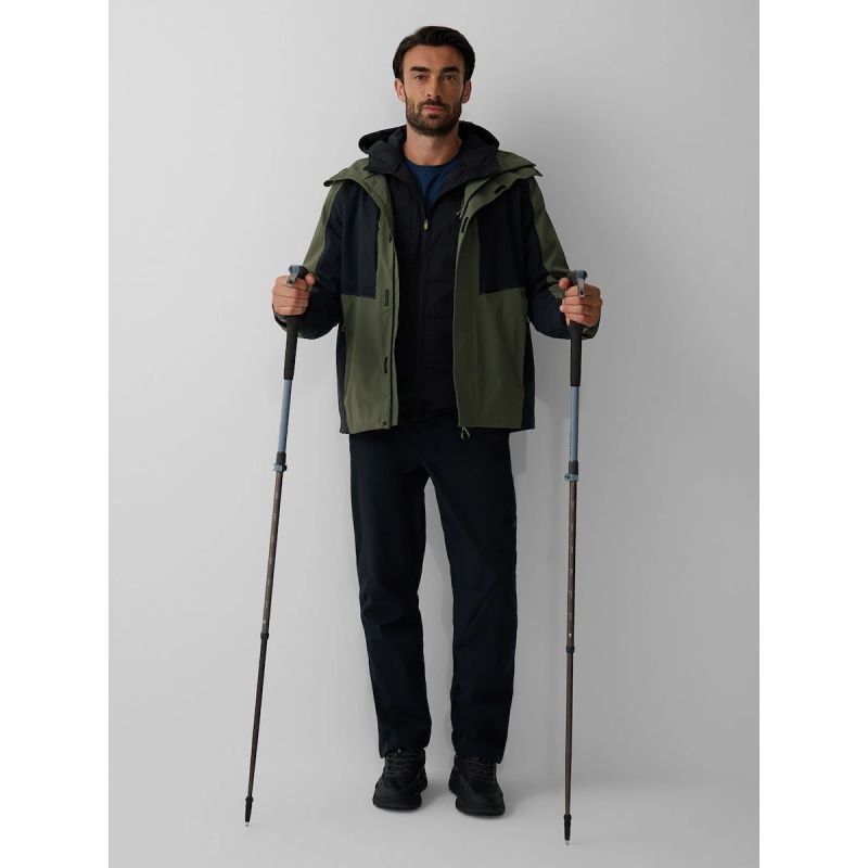 Men's trekking jacket 10000 membrane 4F 4FRAW26TTJAM1353-43S