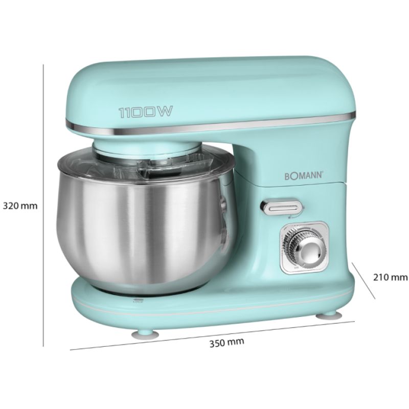 Bomann KM 6030 Mint Food Processor AGD - Produkty/Roboty kuchenne Your Sports Performance