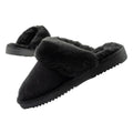 O'neill Pomnio women's slippers, insulated slip-on slippers, fashionable, warm, black ONeill