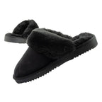 O'neill Pomnio women's slippers, insulated slip-on slippers, fashionable, warm, black ONeill