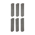 Nike Everyday Cush Crew Socks, 6 Pairs, Grey SX7666 064