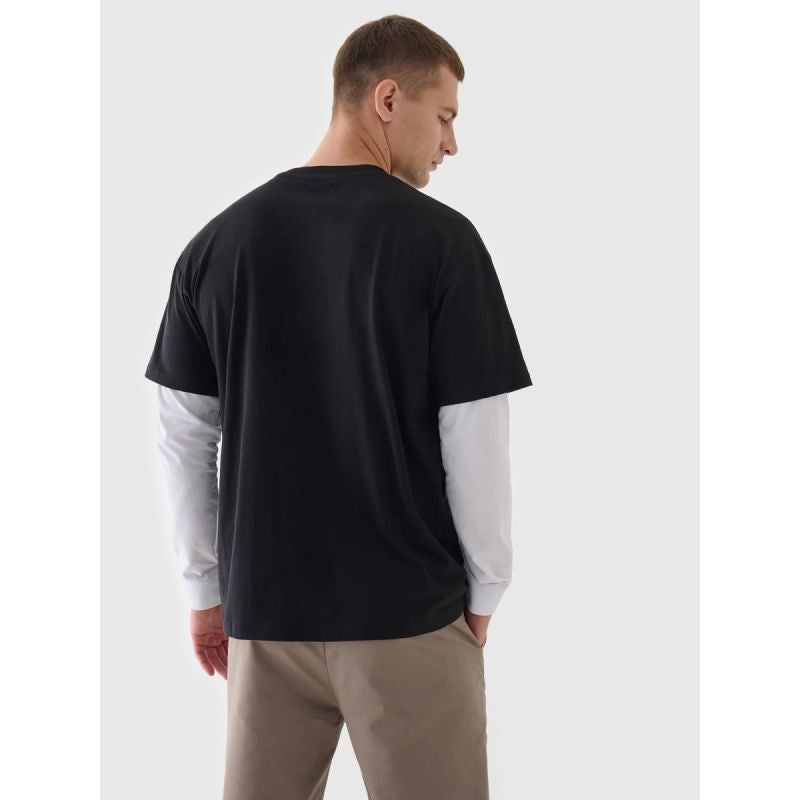 Smooth unisex oversize T-shirt 4F 4FRAW24TTSHU2672-20S *Kategoria tymczasowa Your Sports Performance