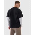 Smooth unisex oversize T-shirt 4F 4FRAW24TTSHU2672-20S *Kategoria tymczasowa Your Sports Performance