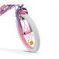 Children's bike 16" Paw Patrol Violet 1680 Girl + Children's helmet Paw Patrol pink TOIMSA 10896 (Gry i zabawki) Sport i rekreacja/Rowery dziecięce Your Sports Performance