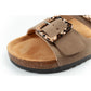 Lee Cooper women's slip-on shoes, khaki, comfortable, lightweight