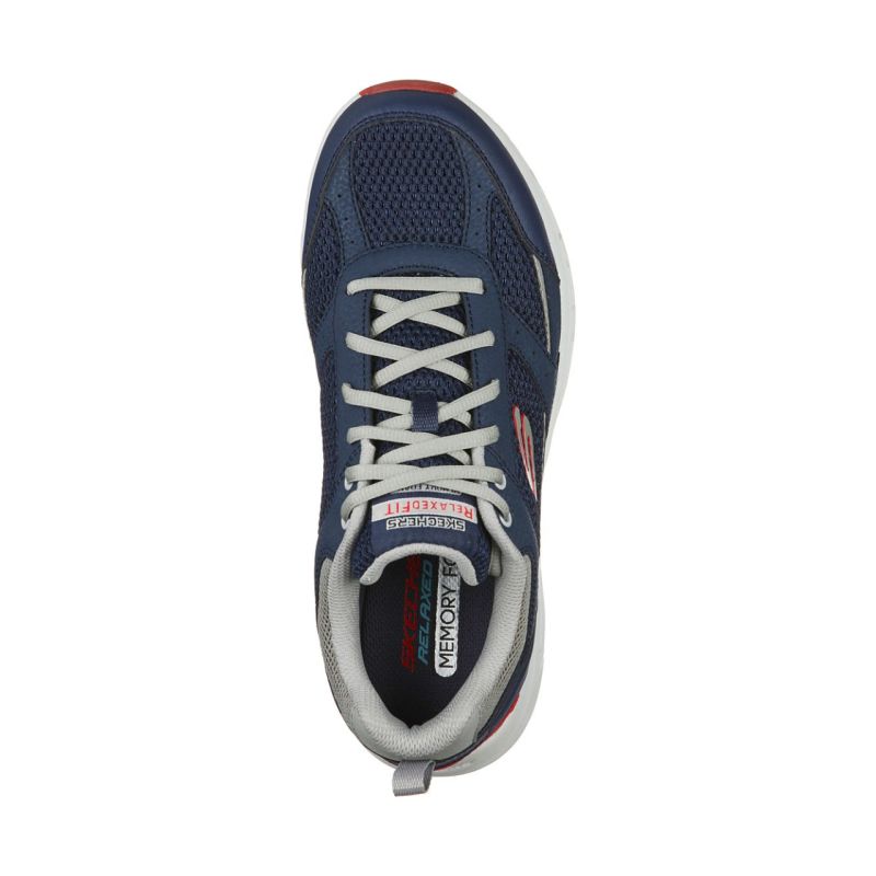 Skechers Oak Canyon-Verketta Men's Shoes Navy Blue 51898 NVGY Skechers