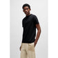 Men's T-shirt Boss Tiburt 278 NERO M 50515598-002 Clothing/Lifestyle/T-shirts/Boss Your Sports Performance