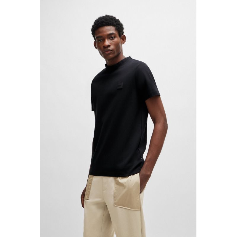 Men's T-shirt Boss Tiburt 278 NERO M 50515598-002 Clothing/Lifestyle/T-shirts/Boss Your Sports Performance