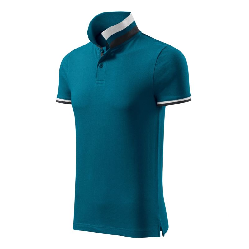 Polo shirt Malfini Collar Up M MLI-25693 petrol blue Clothing/Lifestyle/T-shirts/Malfini Malfini