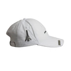Karl Lagerfeld Paris Strapback White Cap - L5WH7947-wht Odzież/Czapki/Czapki z daszkiem Your Sports Performance