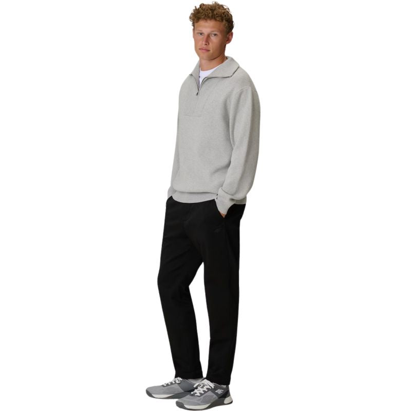 Men’s 4F M1808 Trousers in Deep Black 4FWAW26TTROM1808 20S