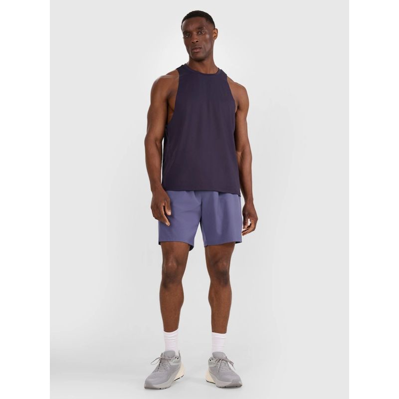 Men's quick-drying training tank top 4F 4FWAW25TFSLM554-30S