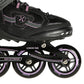NILS EXTREME NA9157 ROLLER SKATES BLACK AND PURPLE SIZE 45 Import z Action/Skating/Rolki, wrotki Your Sports Performance