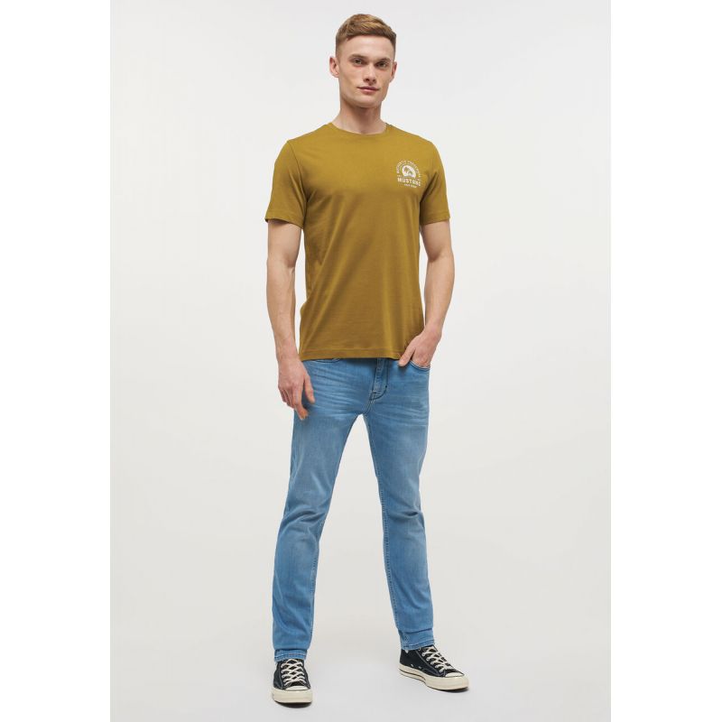 Mustang T-shirt Alex C Print M 1012515 6370 Clothing/Lifestyle/T-shirts/Mustang Your Sports Performance
