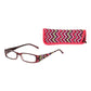 RFCROS reading glasses + 2.50 + case In preparation Your Sports Performance