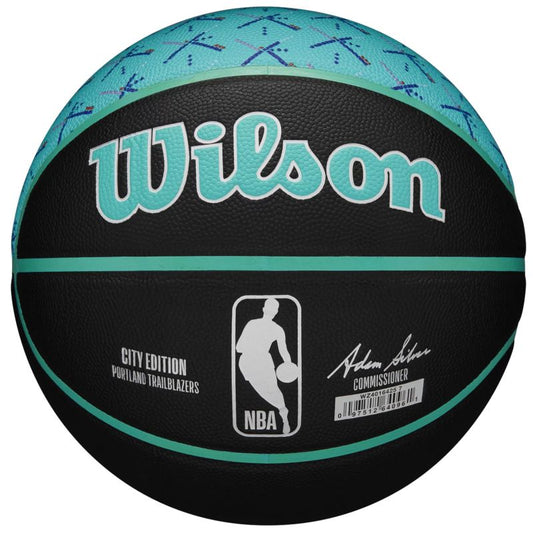 Wilson NBA Team City Collector Portland Trail Blazers Ball WZ4016425ID Accessories/Balls/Basketball Your Sports Performance