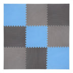 Multipack One Fitness MP10 puzzle mat blue-gray 9 pieces 10 mm In preparation Your Sports Performance